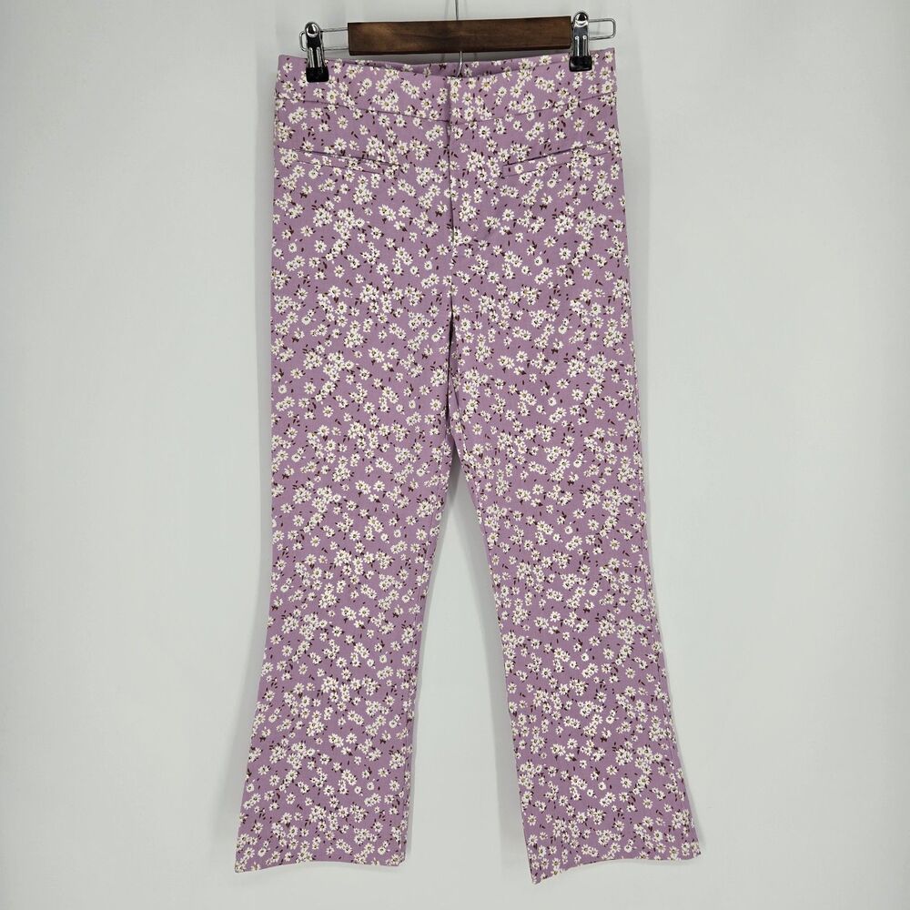 Zara Floral Pant Medium Y2K Cottacegore Coquette Festive Boho